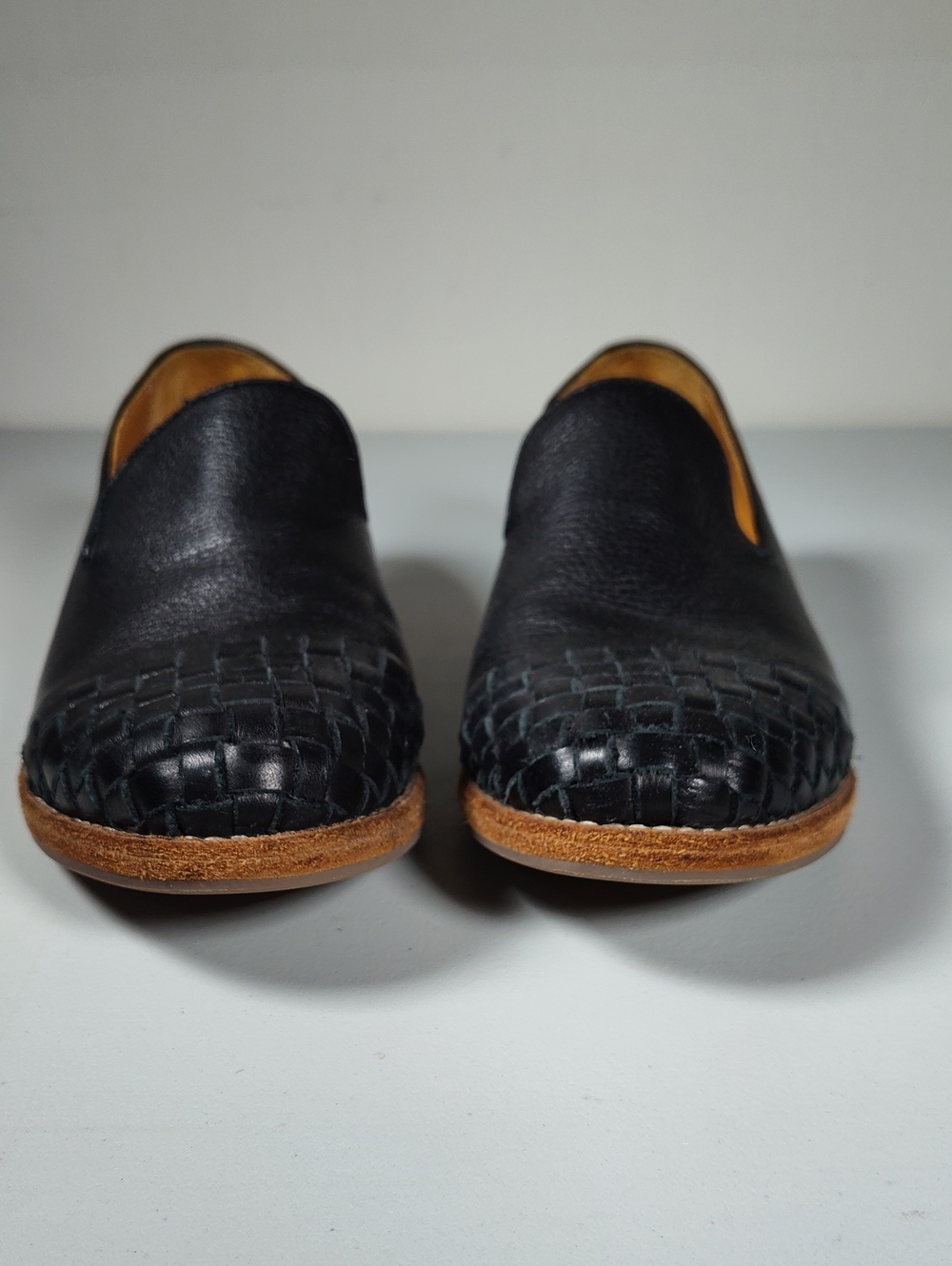 Blackstone HL58 Black Calfskin Leather Loafers 38‎ - Picture 3 of 11
